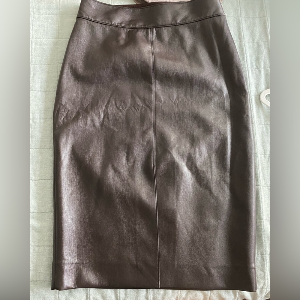 Aritzia Pleather pencil skirt